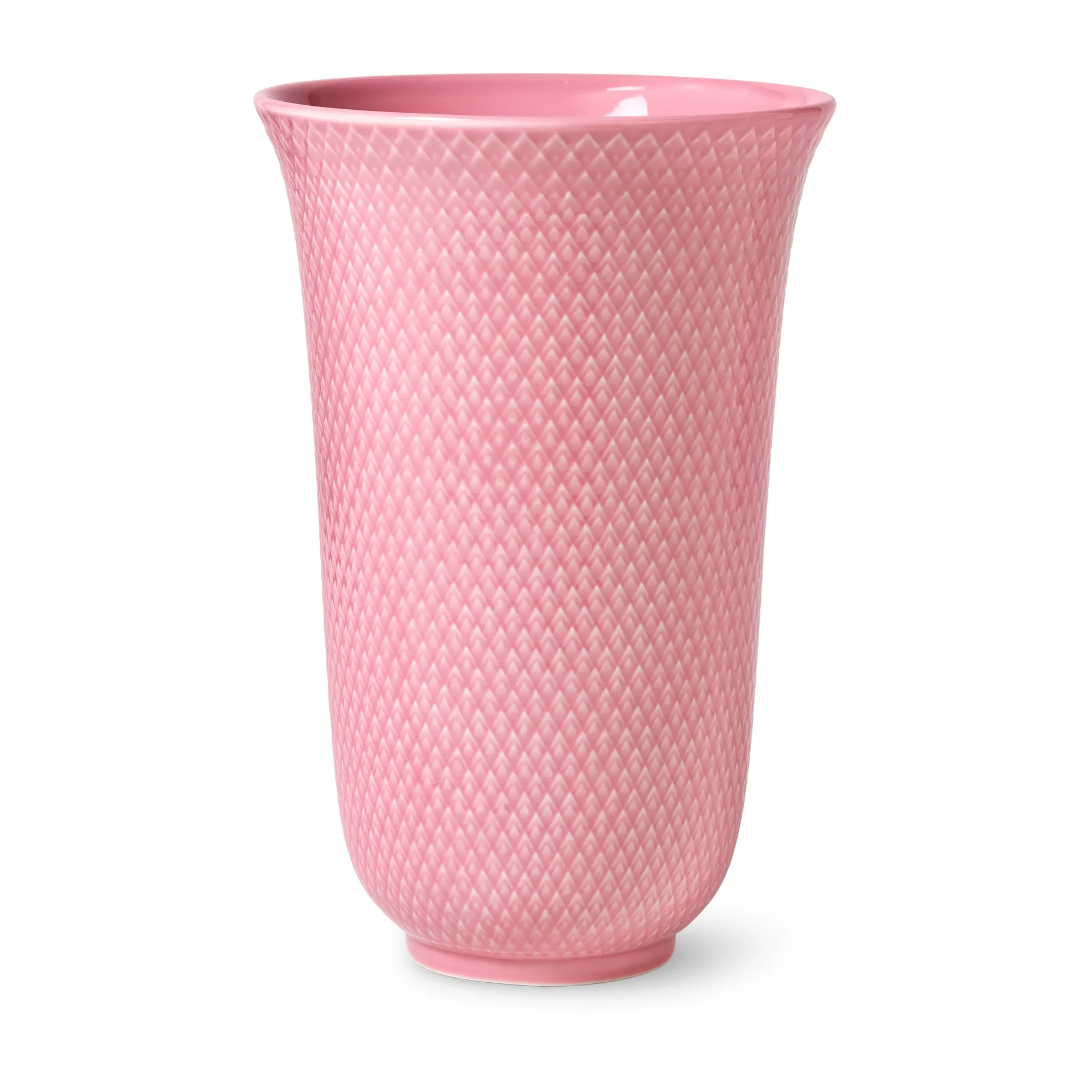 Vase Rhombe 20 cm, Rose Lyngby Porcelæn