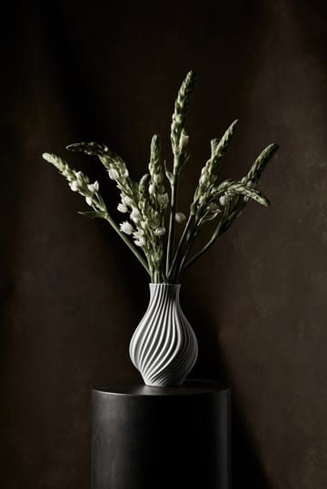 Vase Twist 18 cm - Blanc - Lyngby Porcelæn