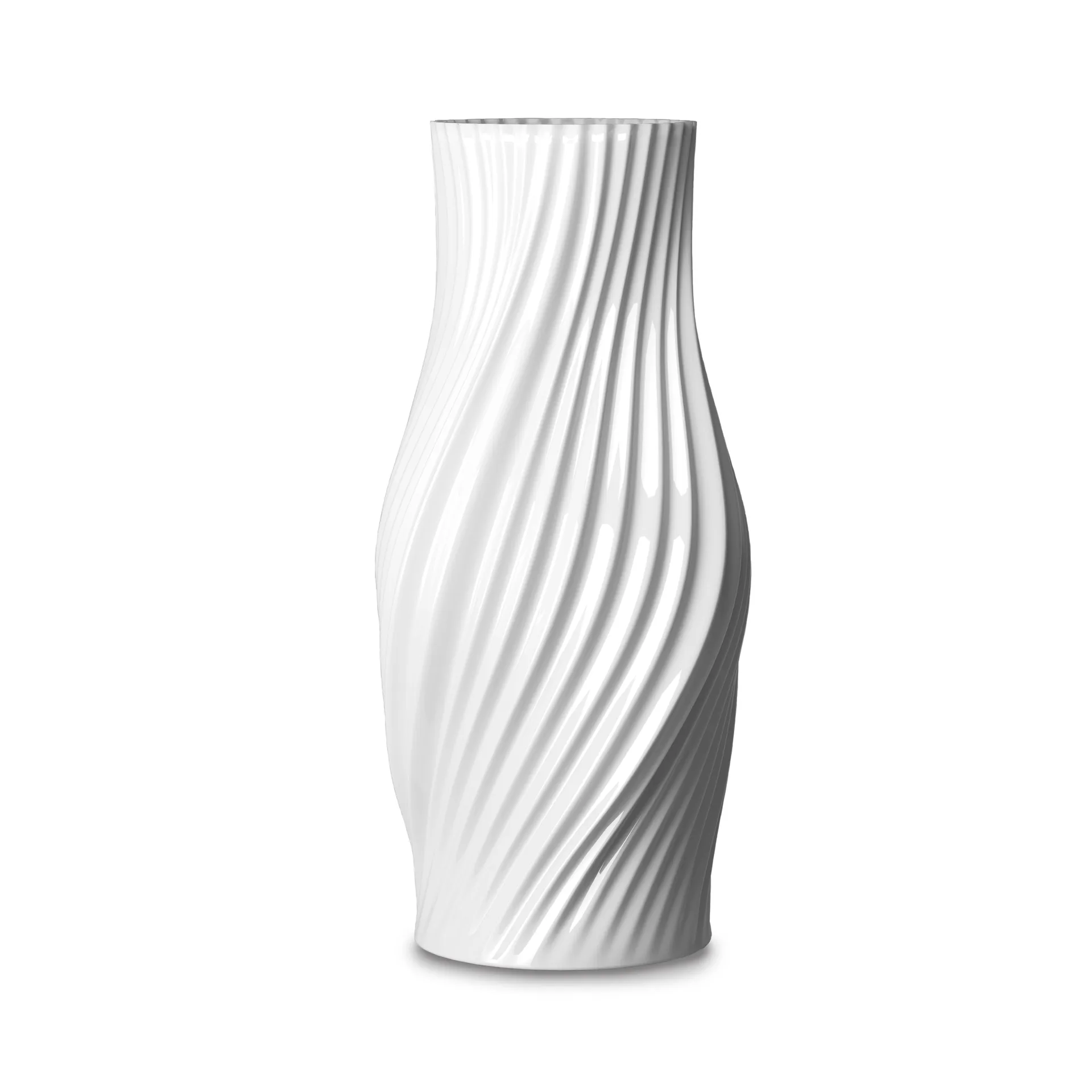 Vase Twist 31 cm, Blanc Lyngby Porcelæn