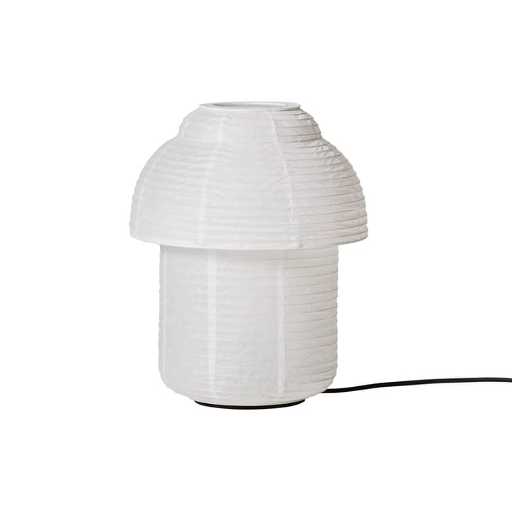 Lampe de table Papier Double Ø30 cm - White - Made By Hand