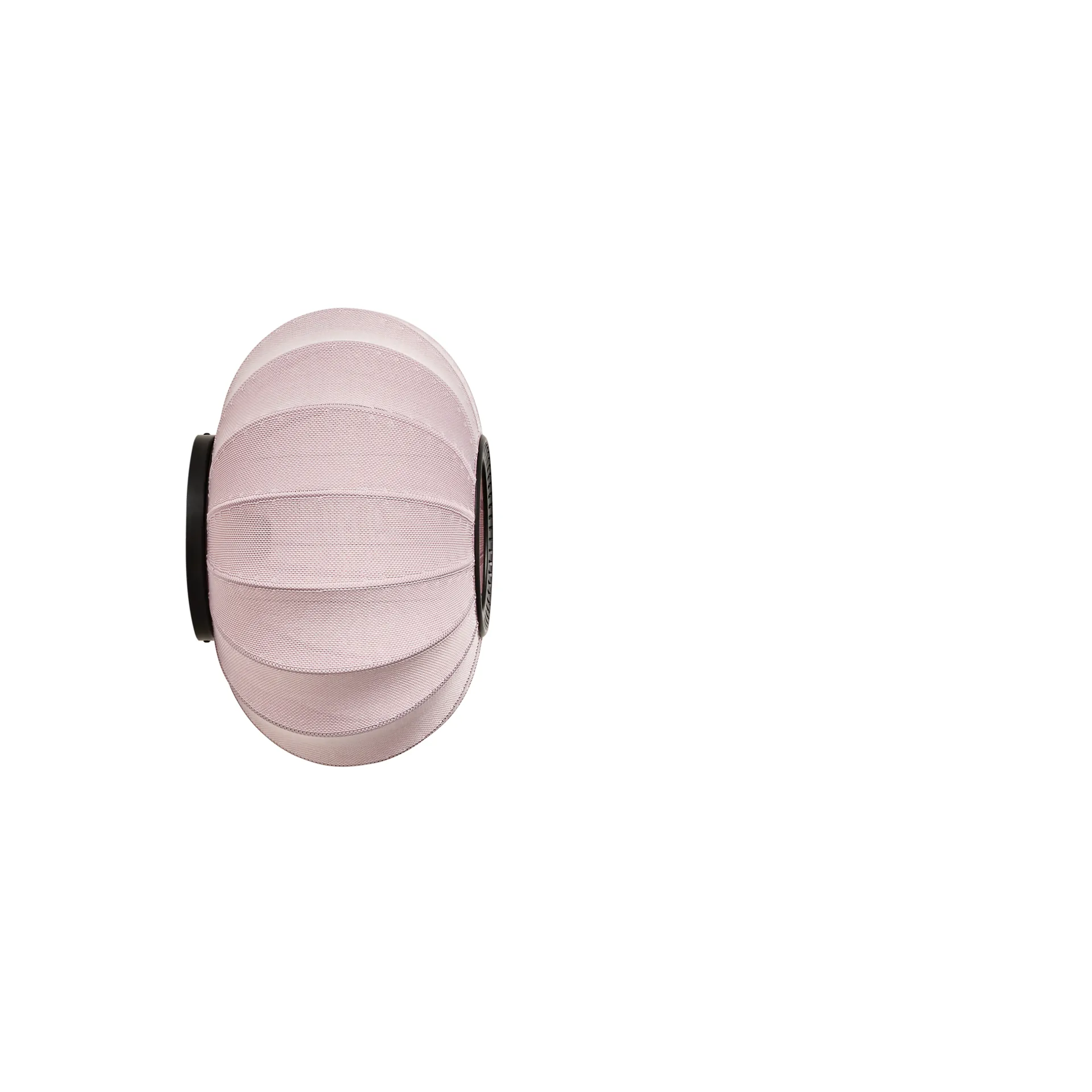 Lampe murale/plafonnier Knit-Wit 45 Oval, Light pink Made By Hand