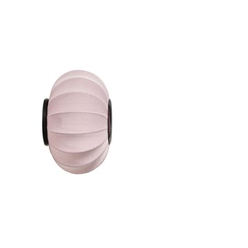 Lampe murale/plafonnier Knit-Wit 45 Oval  - Light pink - Made By Hand