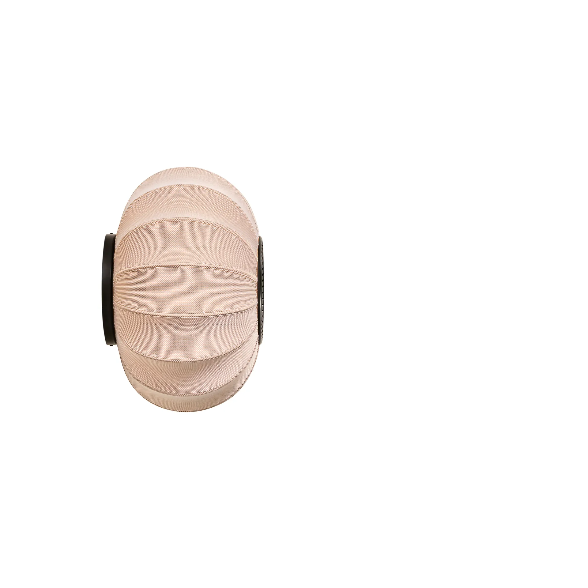Lampe murale/plafonnier Knit-Wit 45 Oval, Sand stone Made By Hand