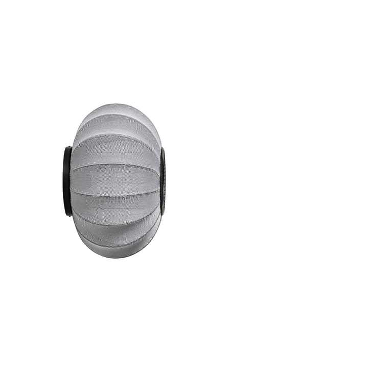Lampe murale/plafonnier Knit-Wit 45 Oval , Silver Made By Hand