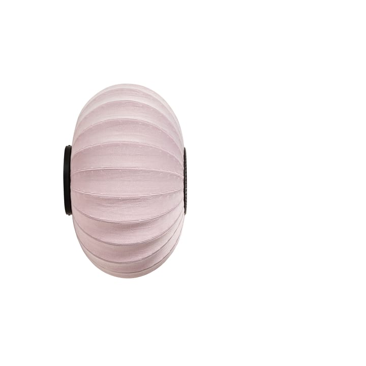 Lampe murale/plafonnier Knit-Wit 57 Oval  - Light pink - Made By Hand