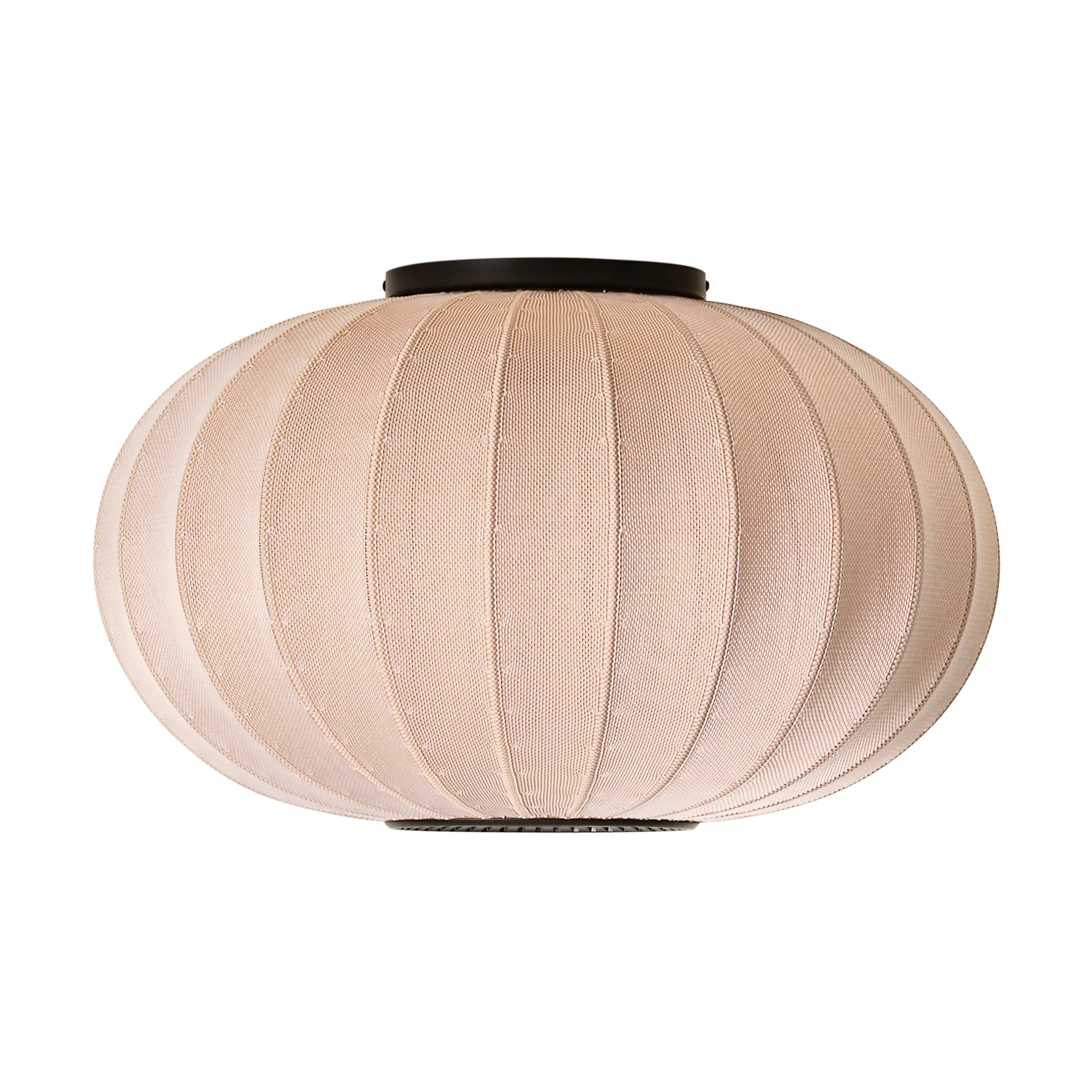 Lampe murale/plafonnier Knit-Wit 57 Oval, Sand stone Made By Hand