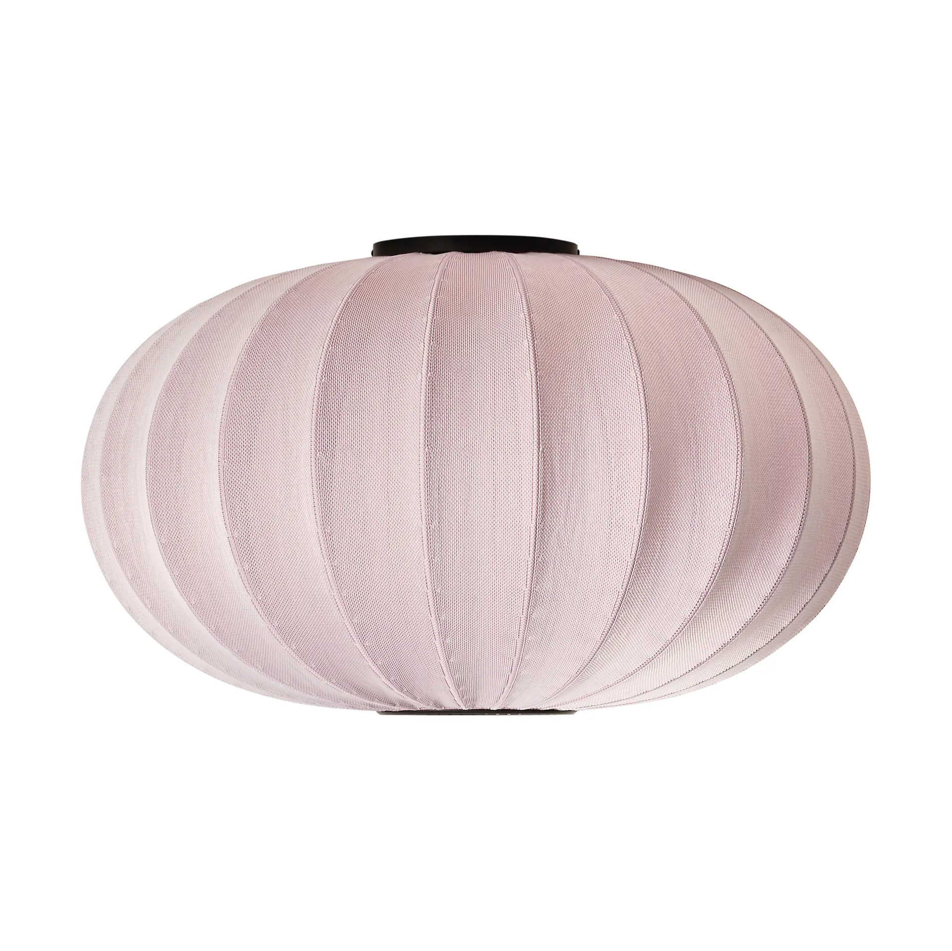 Lampe murale/plafonnier Knit-Wit 76 Oval, Light pink Made By Hand