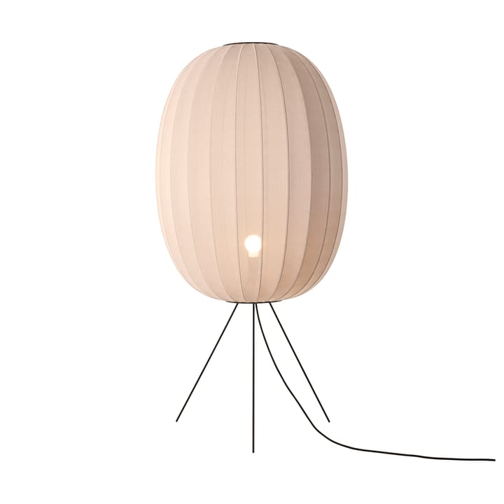 Lampe sur pied Knit-Wit 65 High Oval Medium - Sand stone - Made By Hand
