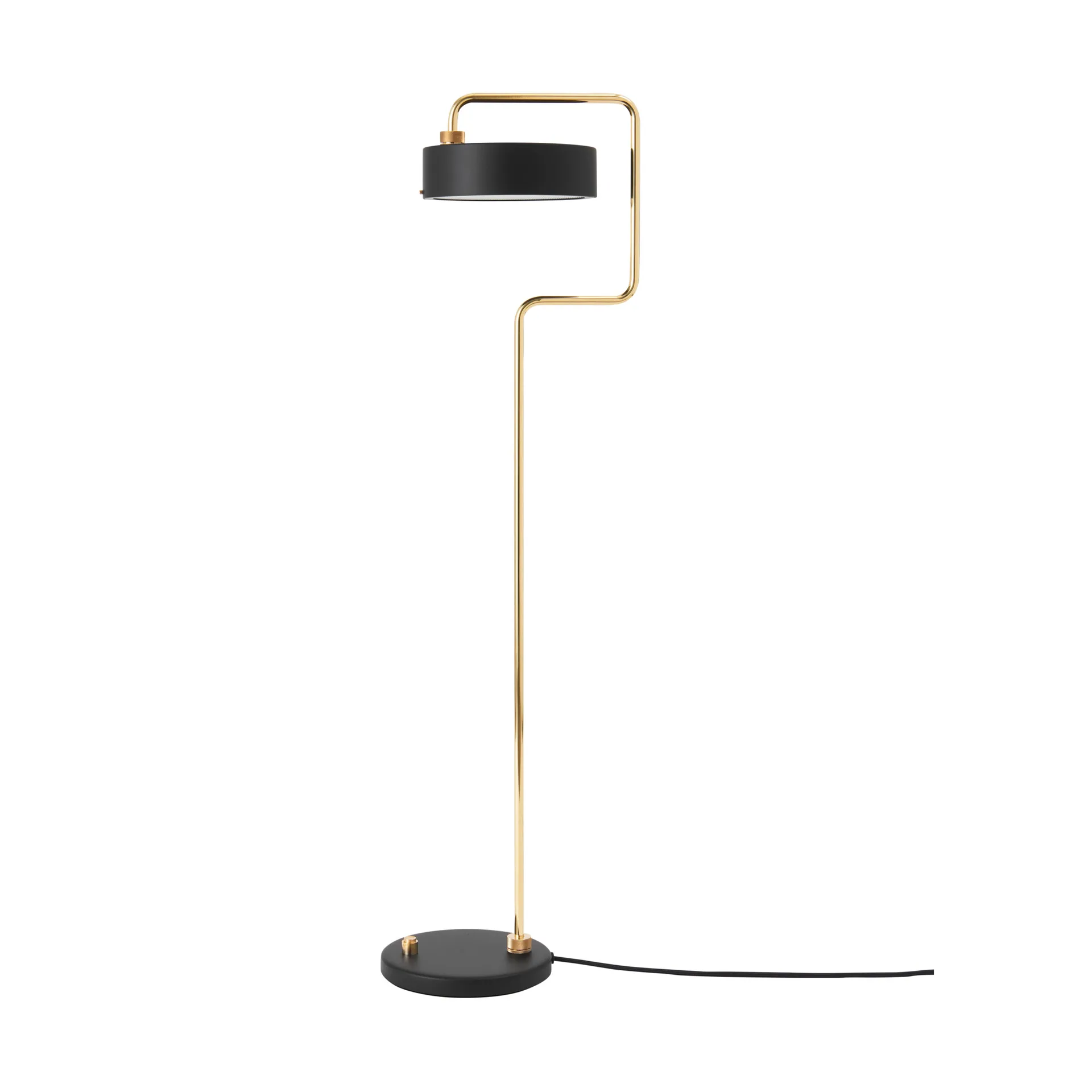 Lampe sur pied Petite Machine, Deep black Made By Hand