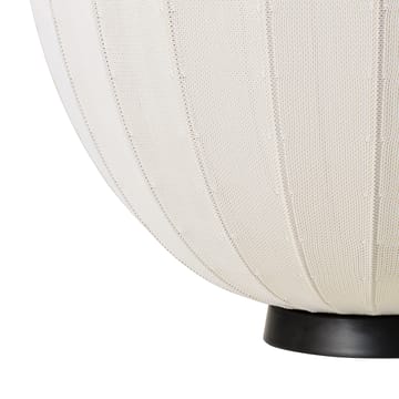 Lampe sure pied Knit-Wit 65 High Oval Level - Pearl white - Made By Hand
