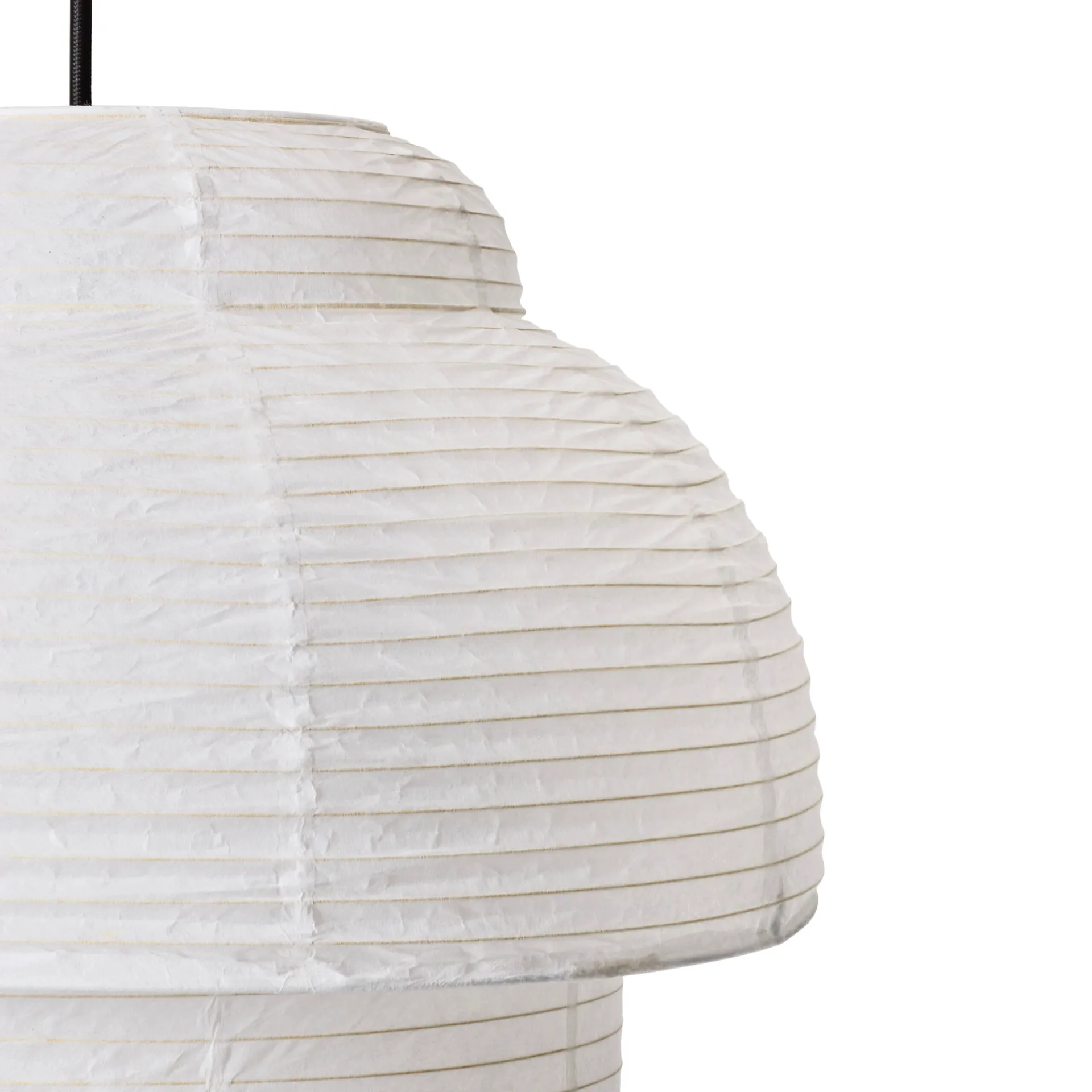 Suspension Papier Double Ø40 cm, White Made By Hand