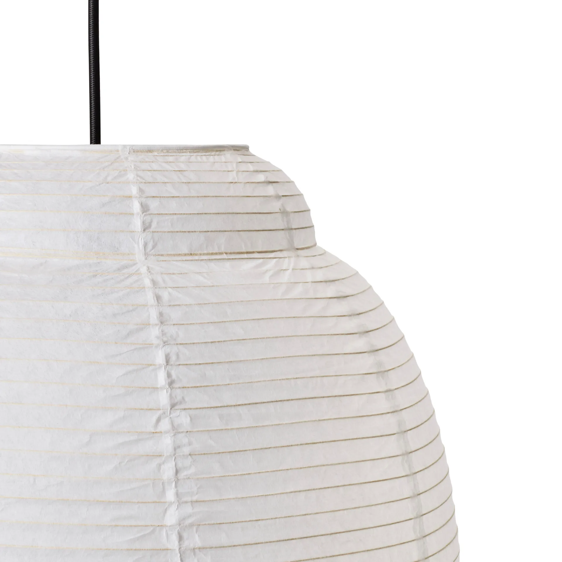 Suspension Papier Double Ø40 cm, White Made By Hand