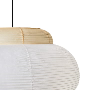 Suspension Papier Double Ø80 cm - Soft yellow - Made By Hand