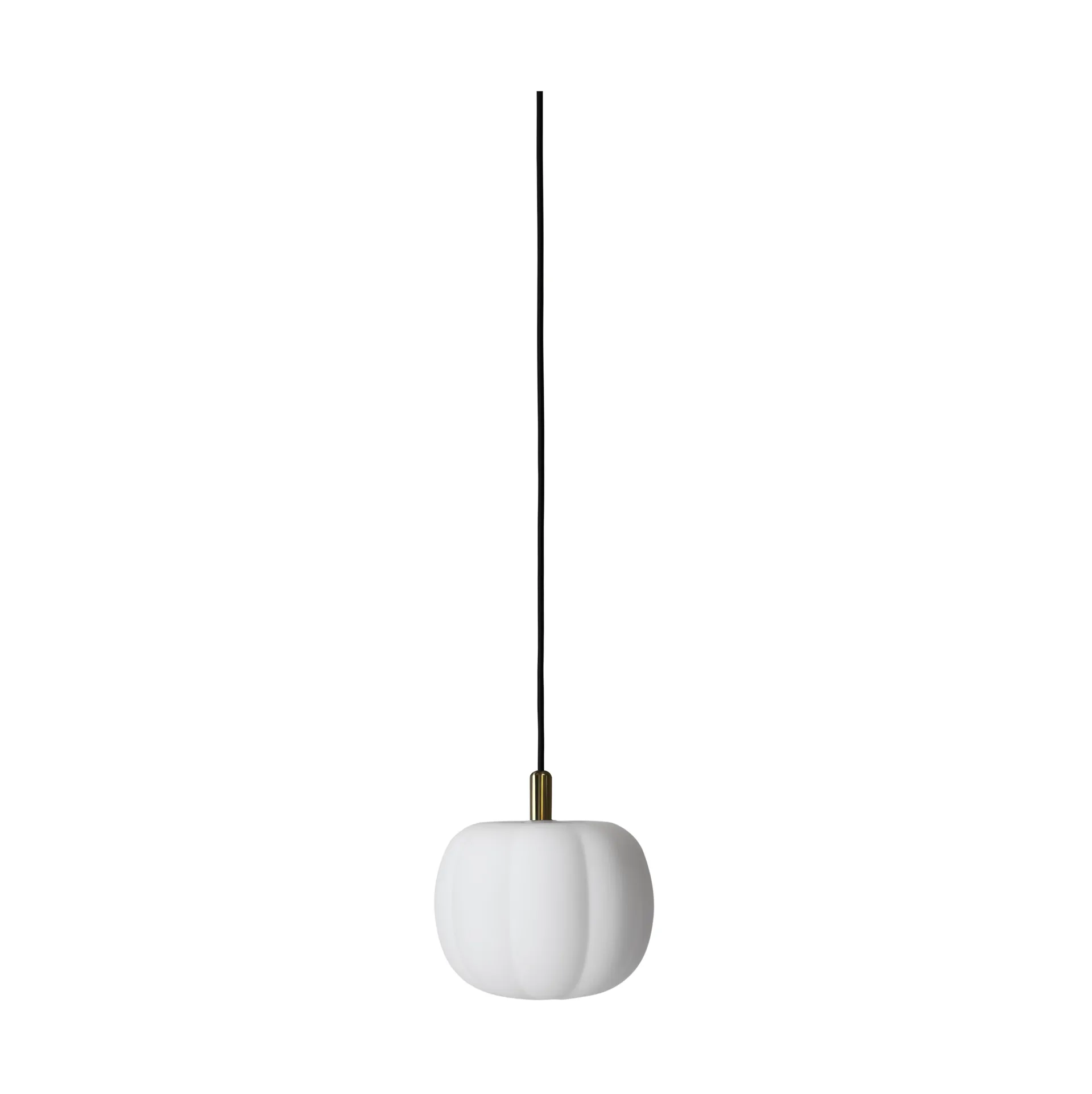 Suspension PePo SmallØ20 cm, Opal-brass top Made By Hand