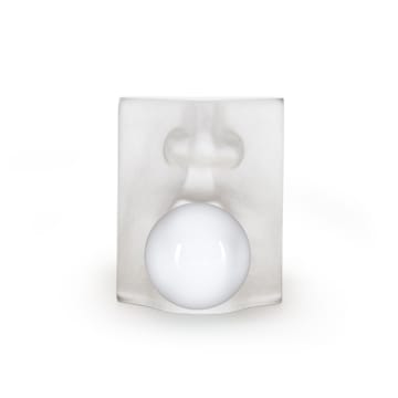 Sculpture de verre Bubbles - Blanc - Målerås Glasbruk