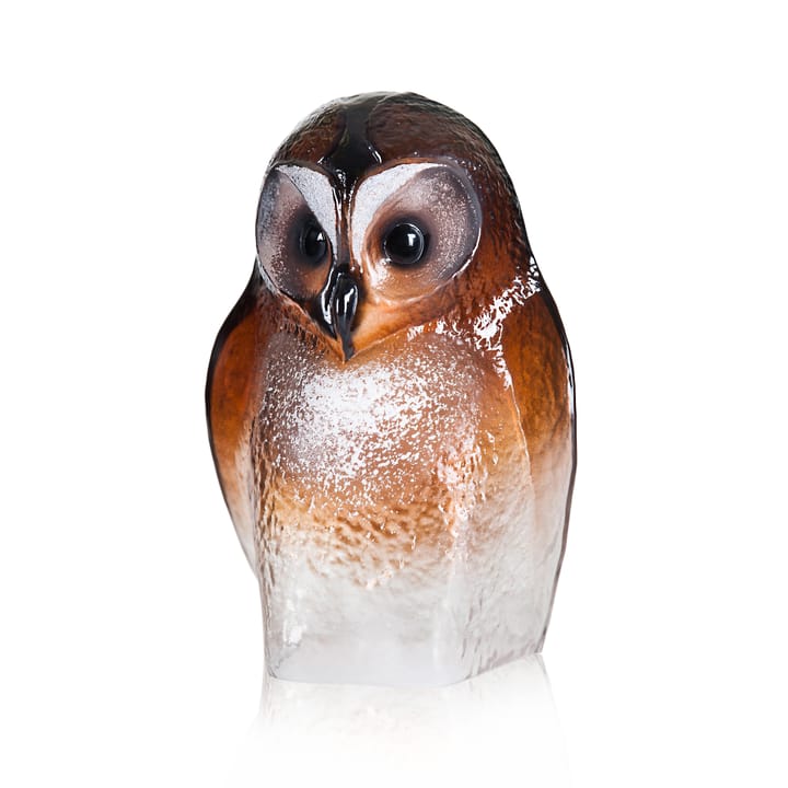 Sculpture de verre Safari hibou - Grand - Målerås glasbruk
