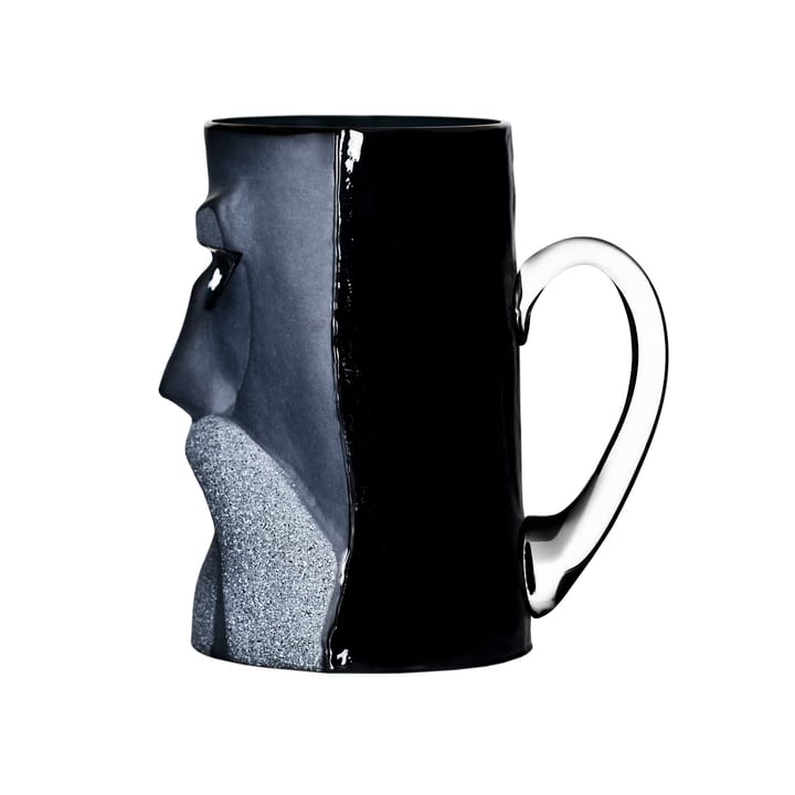 Verre à bière Loke, noir Målerås Glasbruk