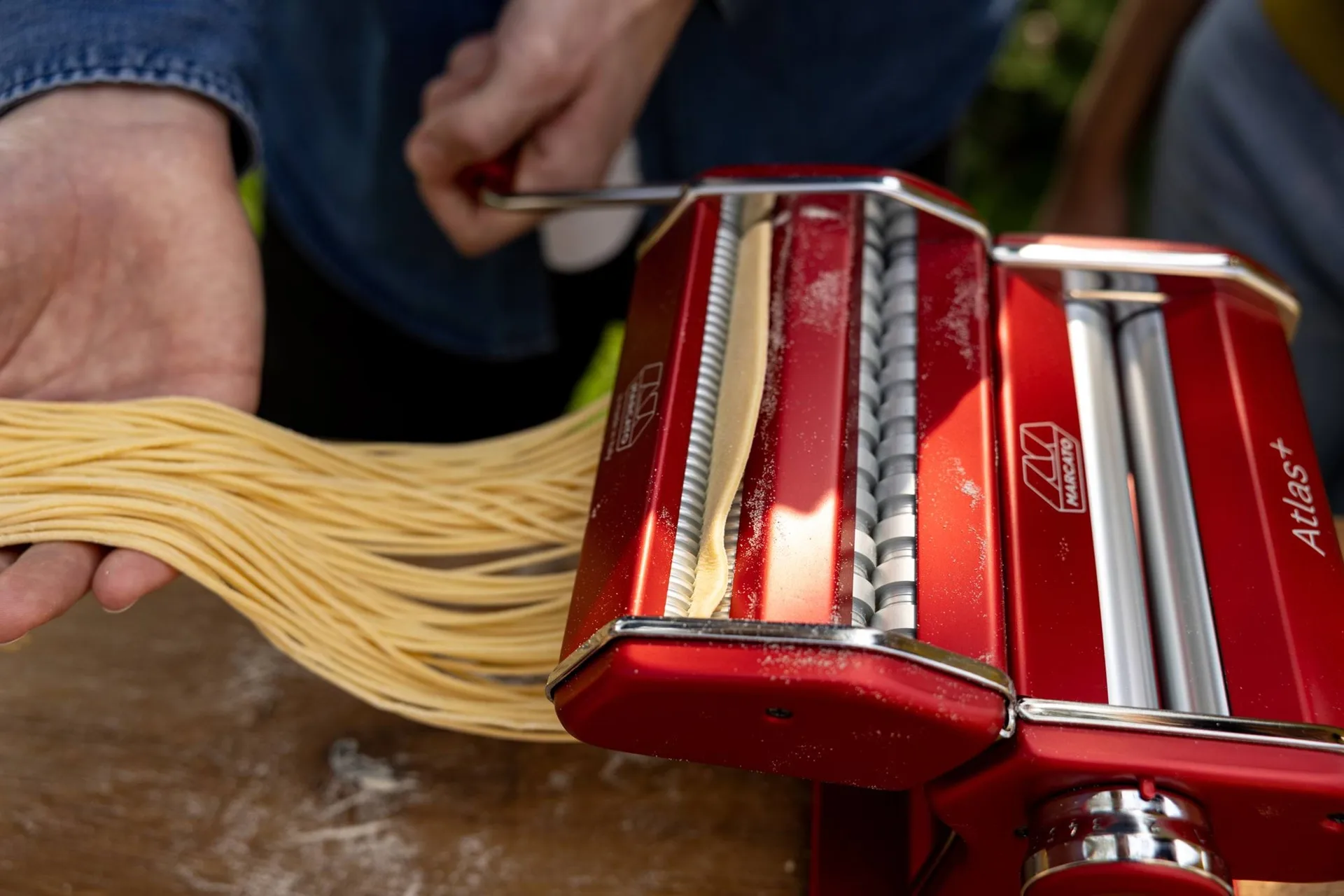 Marcato Atlas 150+ machine à pâtes, Rouge Marcato