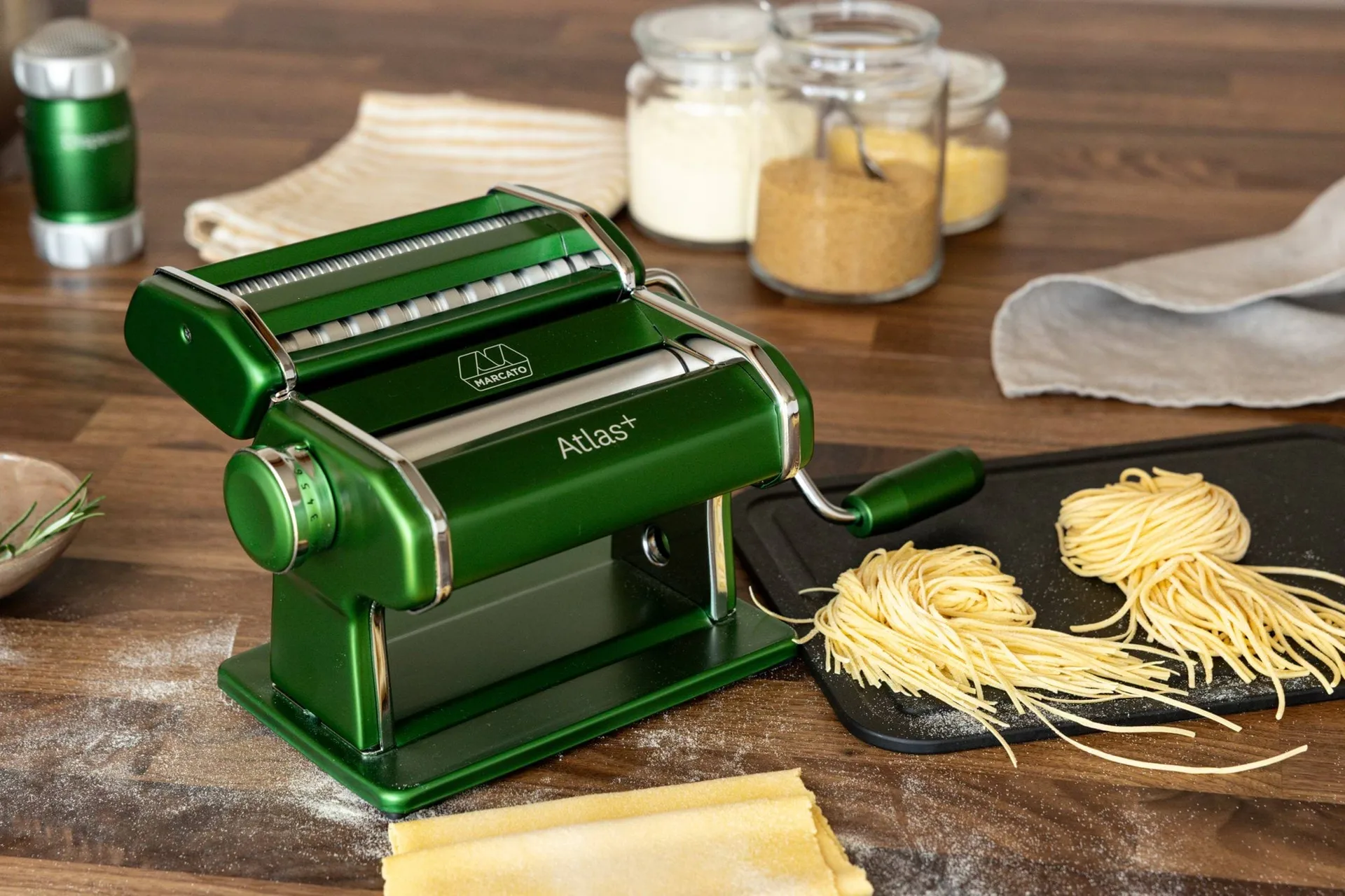 Marcato Atlas 150+ machine à pâtes, Vert Marcato