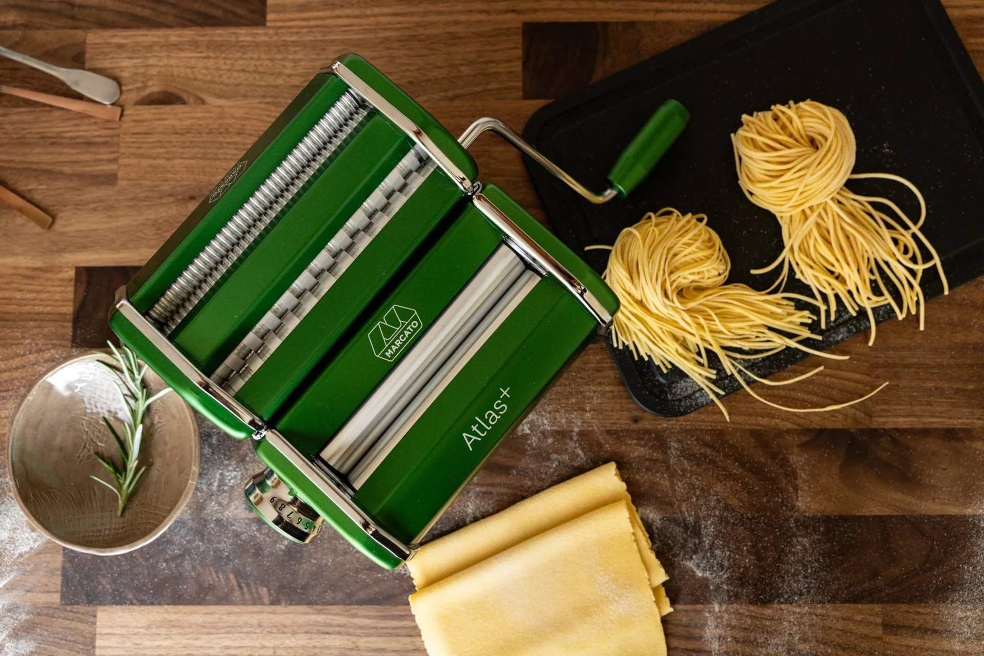Marcato Atlas 150+ machine à pâtes, Vert Marcato