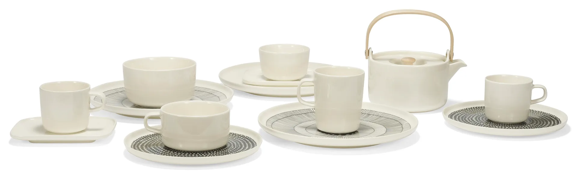 Assiette blanche Oiva, 20 cm Marimekko
