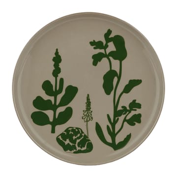 Assiette Elokuun Varjot Ø20 cm - Terre-vert - Marimekko