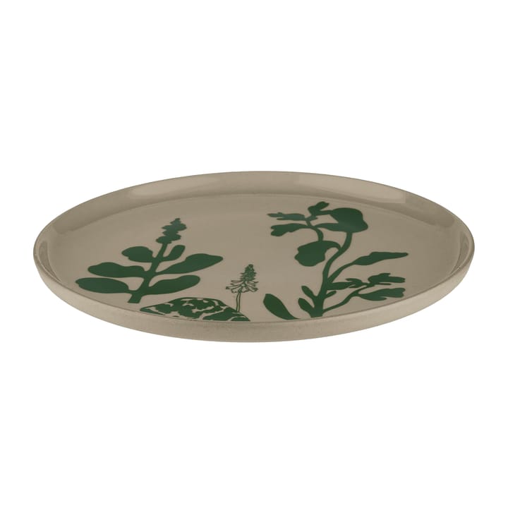 Assiette Elokuun Varjot Ø20 cm, Terre-vert Marimekko
