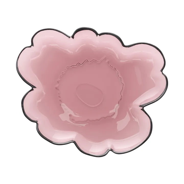 Assiette en verre Unikko 20 cm - Heather - Marimekko