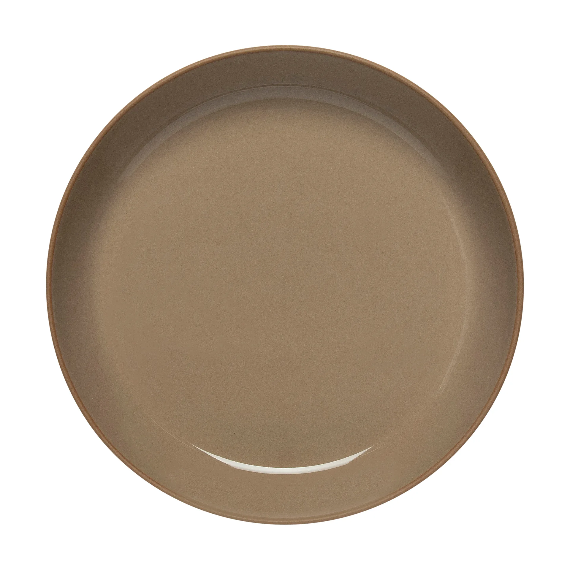 Assiette Oiva 20,5 cm, Marron Marimekko