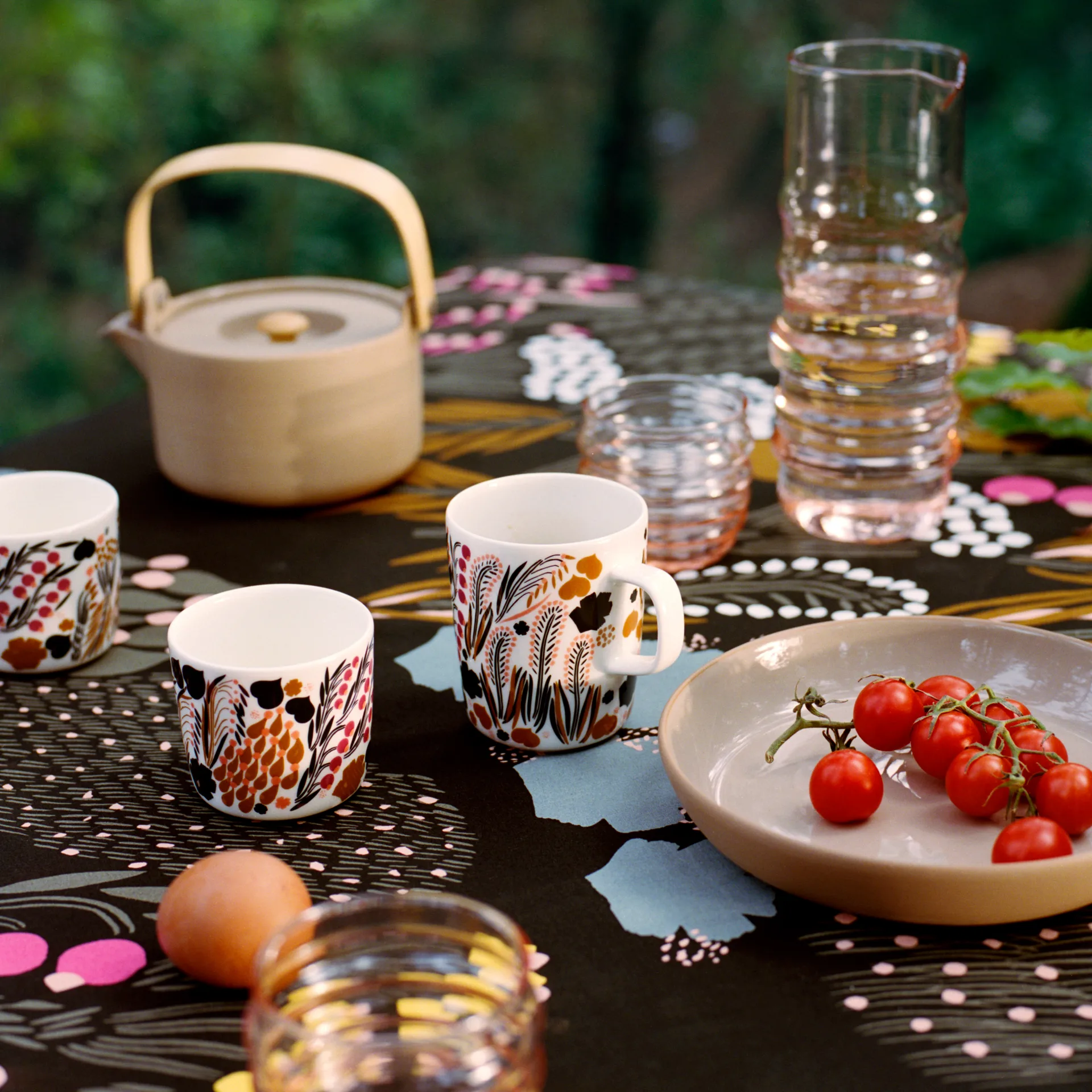 Assiette Oiva 20,5 cm, Marron Marimekko