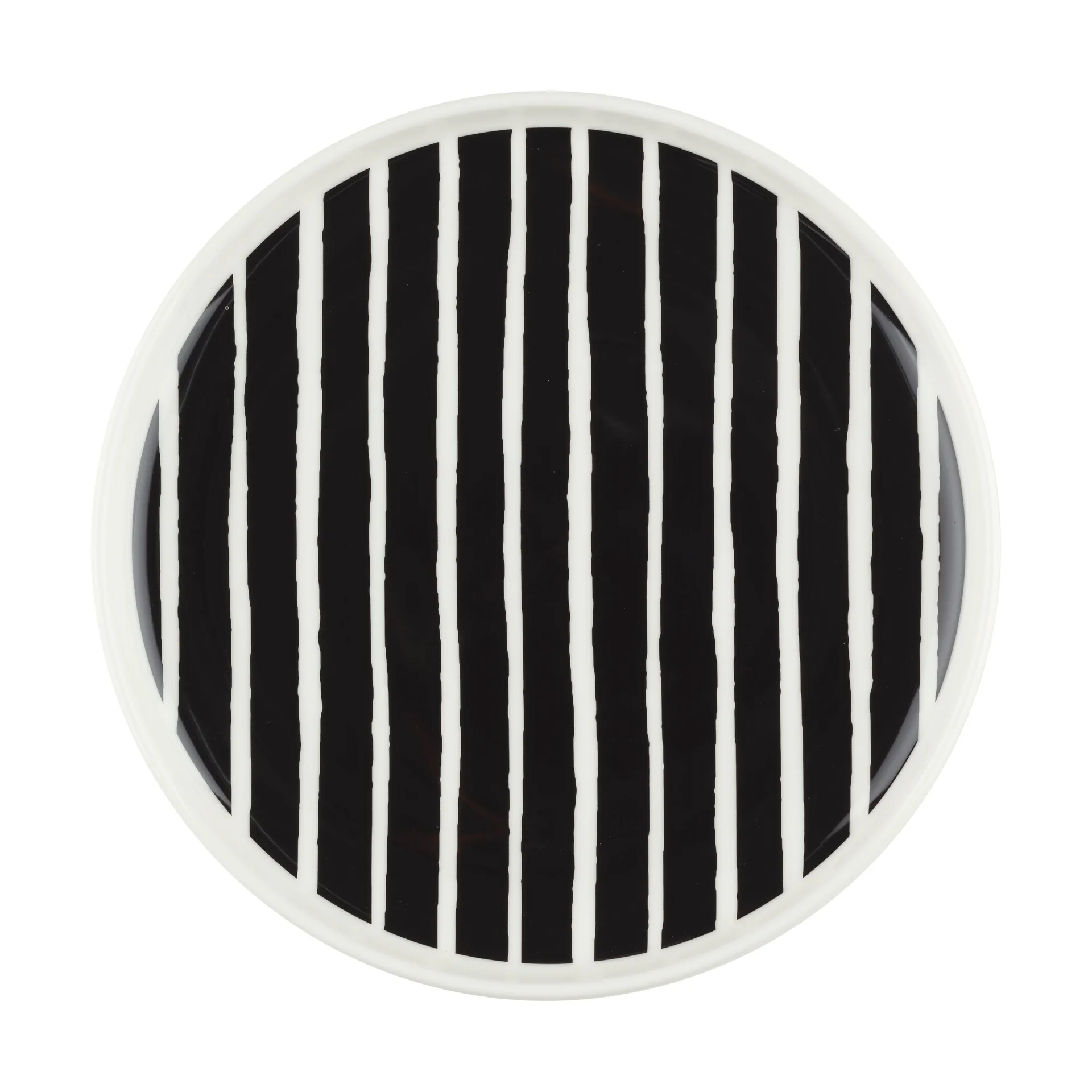 Assiette Oiva Piccolo Ø20 cm, White-black Marimekko