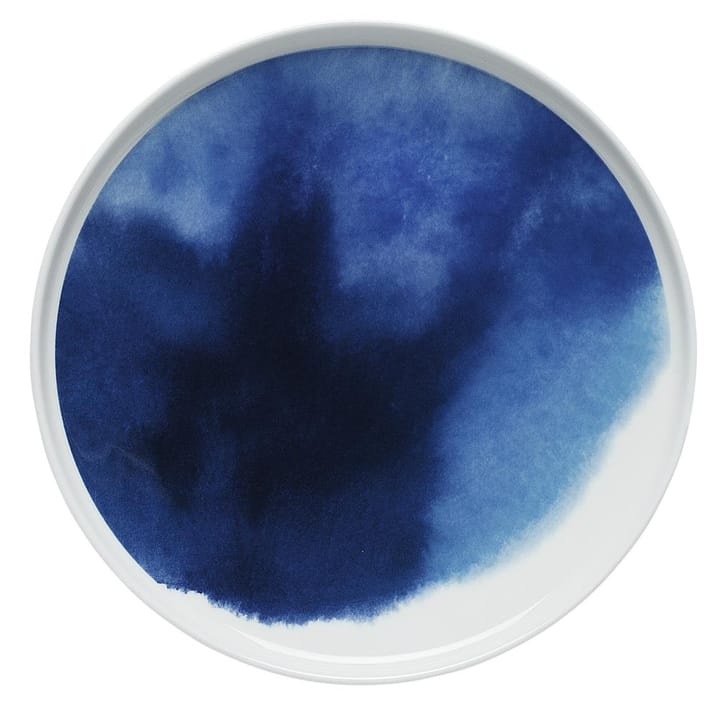 Assiette Sääpäiväkirja Ø 25 cm, Bleu Marimekko