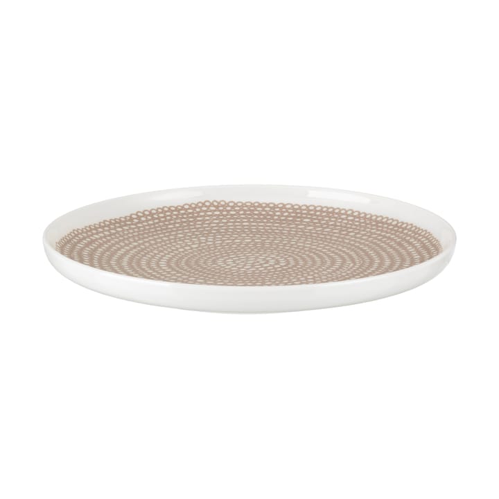 Assiette Siirtolapuutarha, White-beige Marimekko
