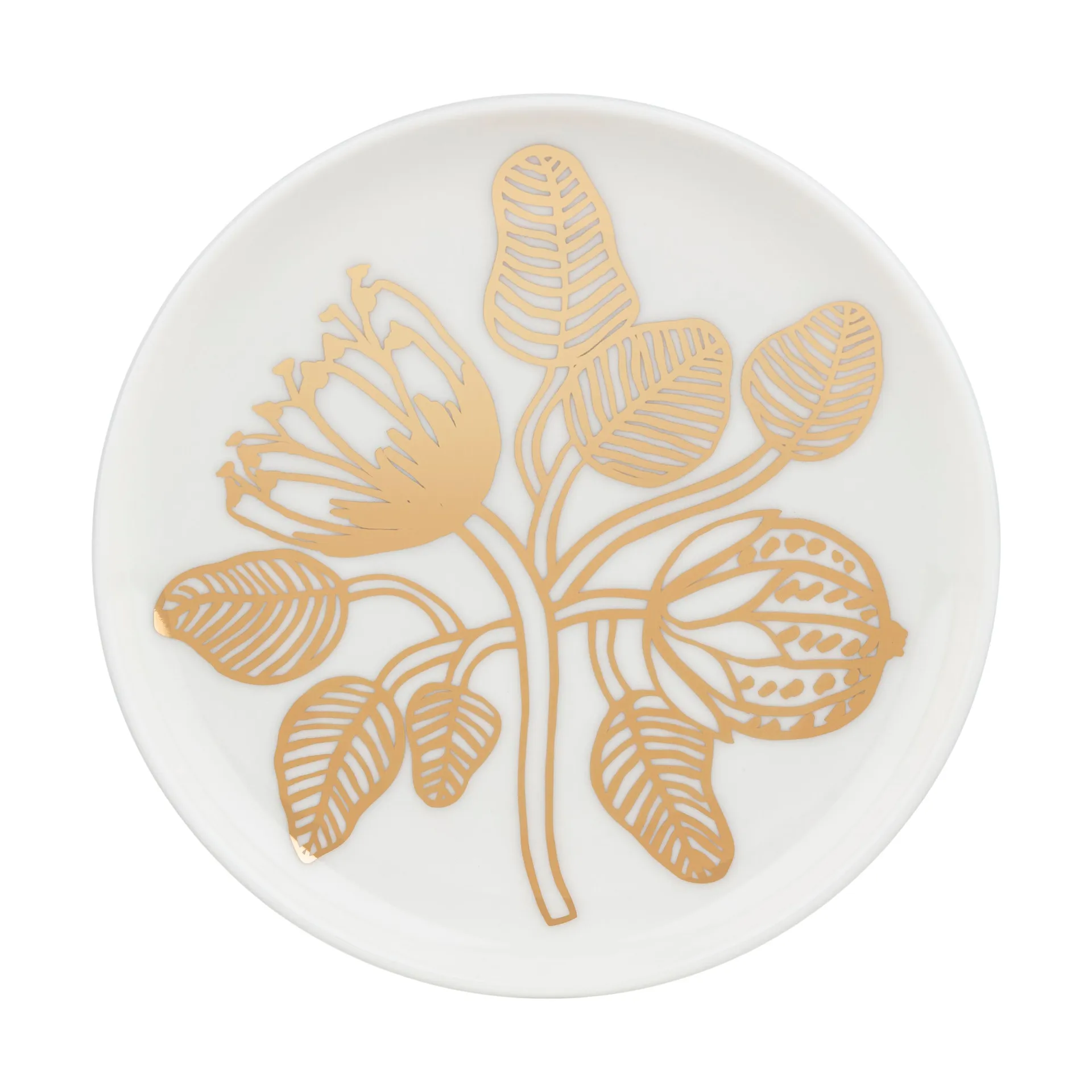Assiette Tiara Ø13,5 cm, White-gold Marimekko