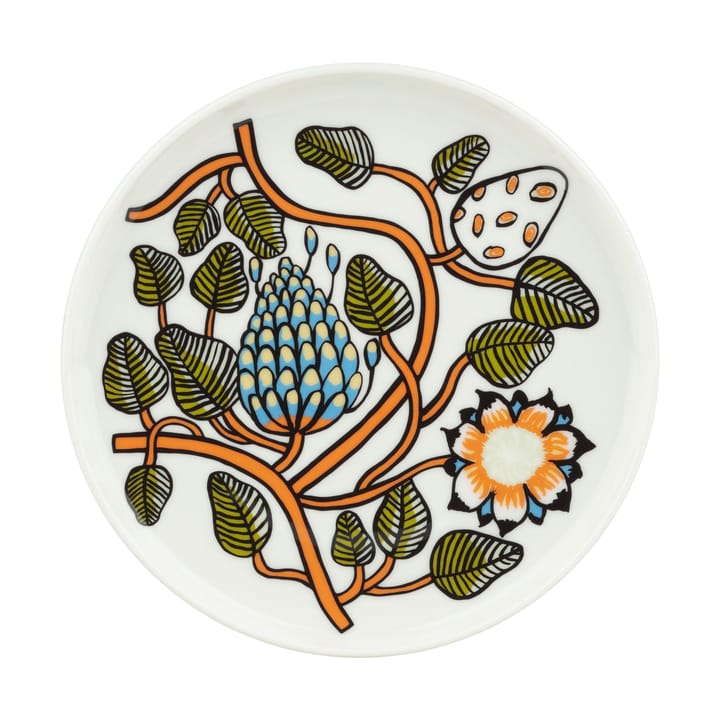 Assiette Tiara Ø20 cm - Blanc - Marimekko