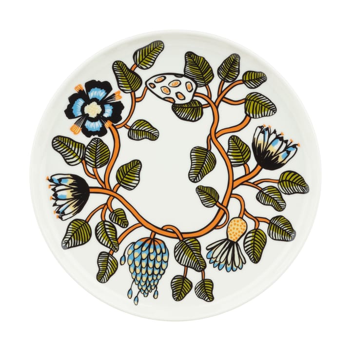 Assiette Tiara Ø25 cm - Blanc - Marimekko
