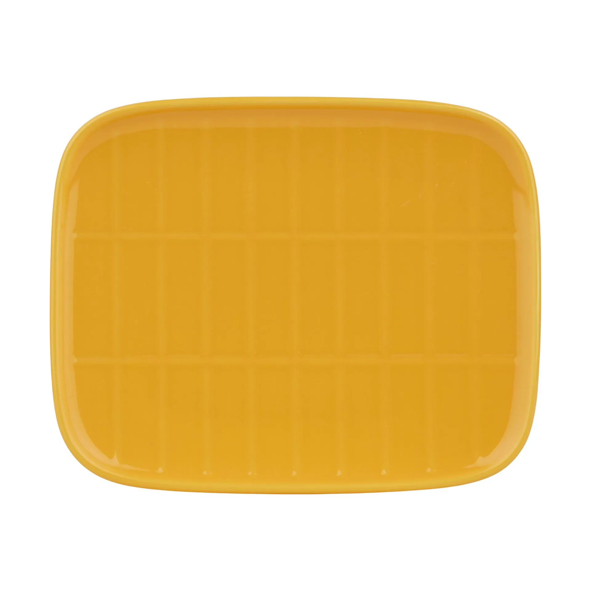 Assiette Tiiliskivi 12x15 cm, Jaune Marimekko