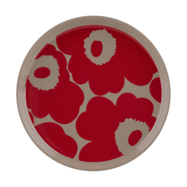 Assiette Unikko Ø13,5 cm - Terra-red - Marimekko