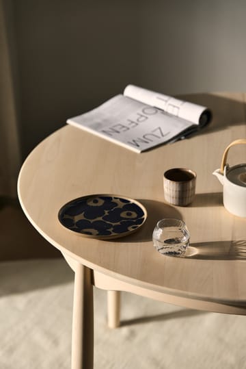 Assiette Unikko Ø20 cm - Terra-bleu foncé - Marimekko