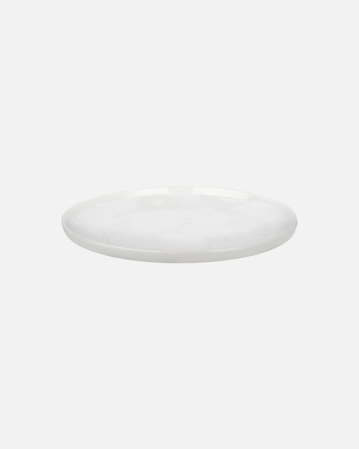 Assiette Unikko Ø20 cm, White-off white Marimekko