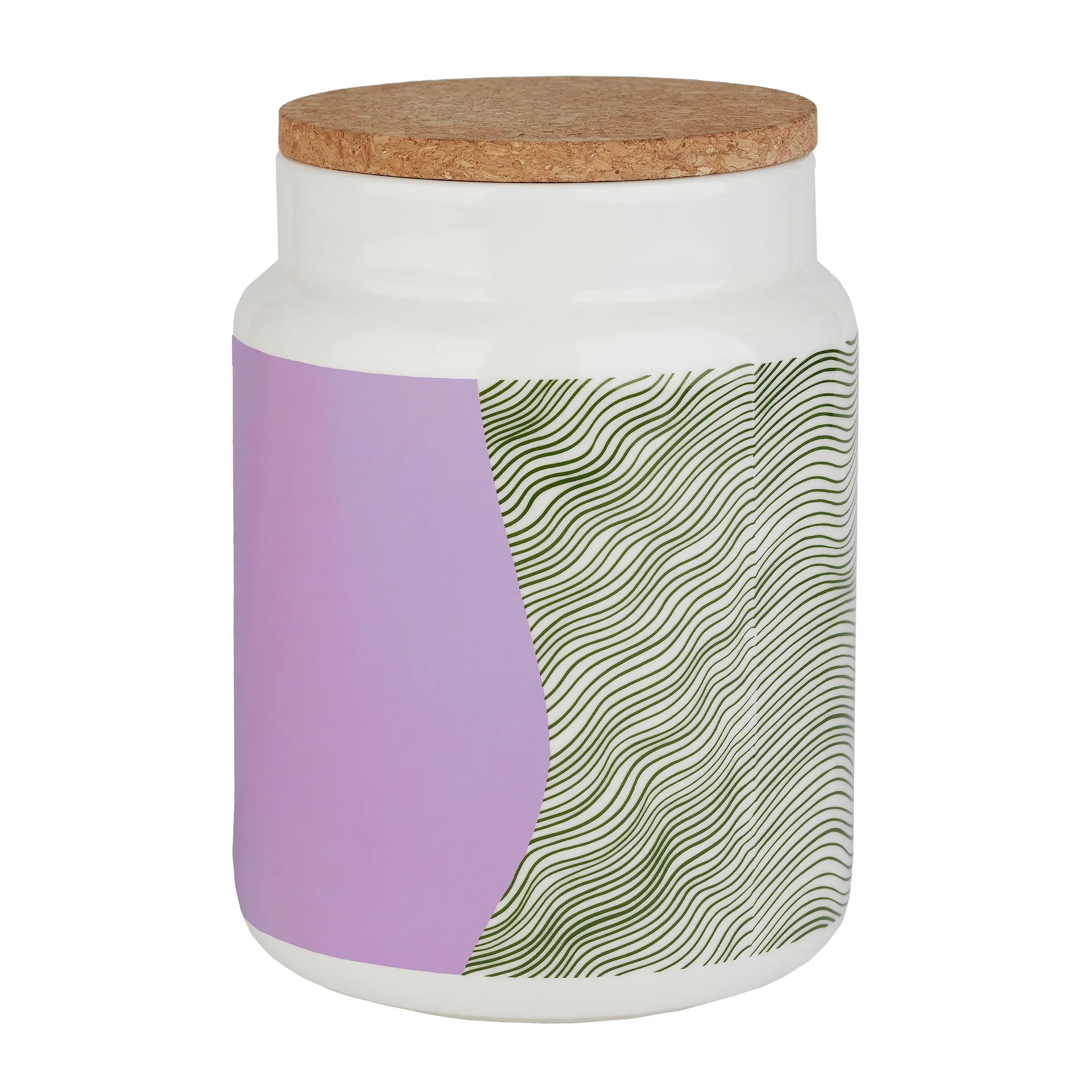Bocal Gabriel Näkki 1,2 l, Blanc-rose-vert Marimekko