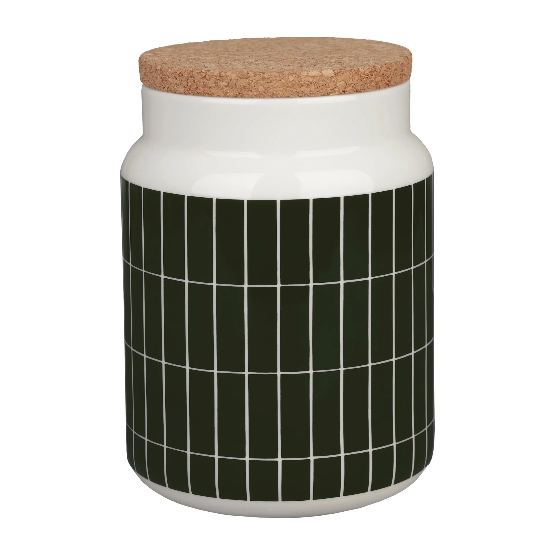 Bocal Tiiliskivi 1,2 l, white-dark green Marimekko