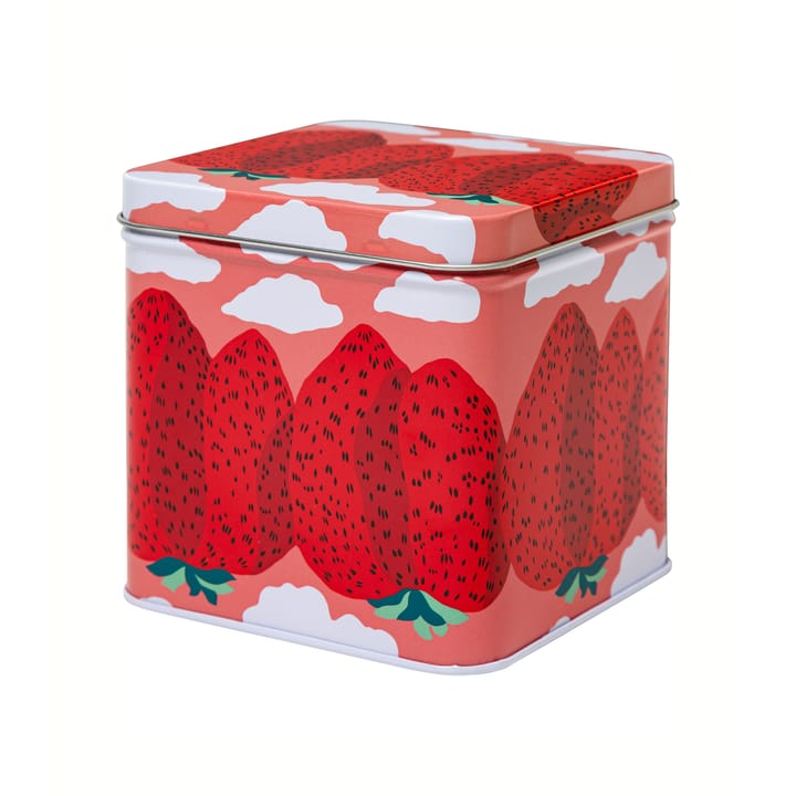 Boîte de rangement Mansikkavuoret - Rose-rouge - Marimekko