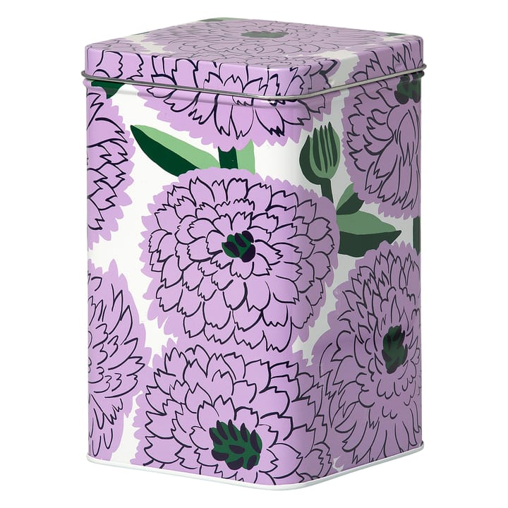Boîte de rangement Primavera - Blanc-violet-vert - Marimekko