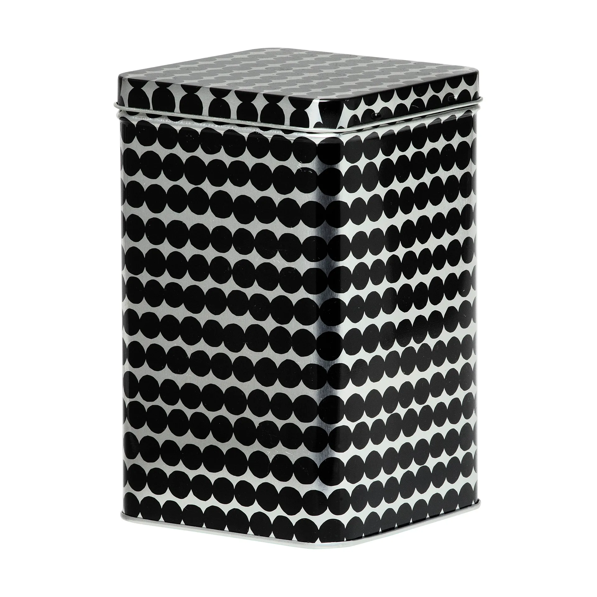 Boîte de rangement Räsymatto 17,5cm, Gris-noir Marimekko