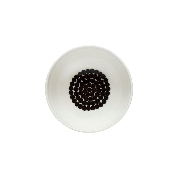 Bol 30 cl Oiva Räsymatto - noir et blanc - Marimekko