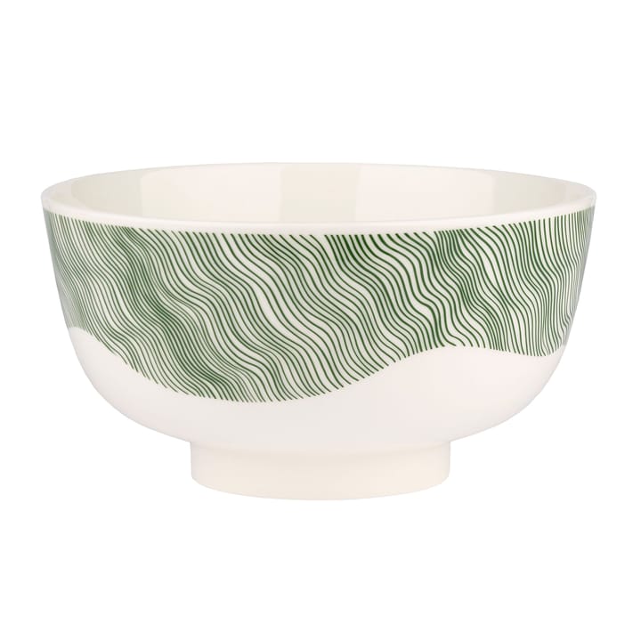 Bol de service Gabriel Näkki 3 l, Blanc-vert Marimekko