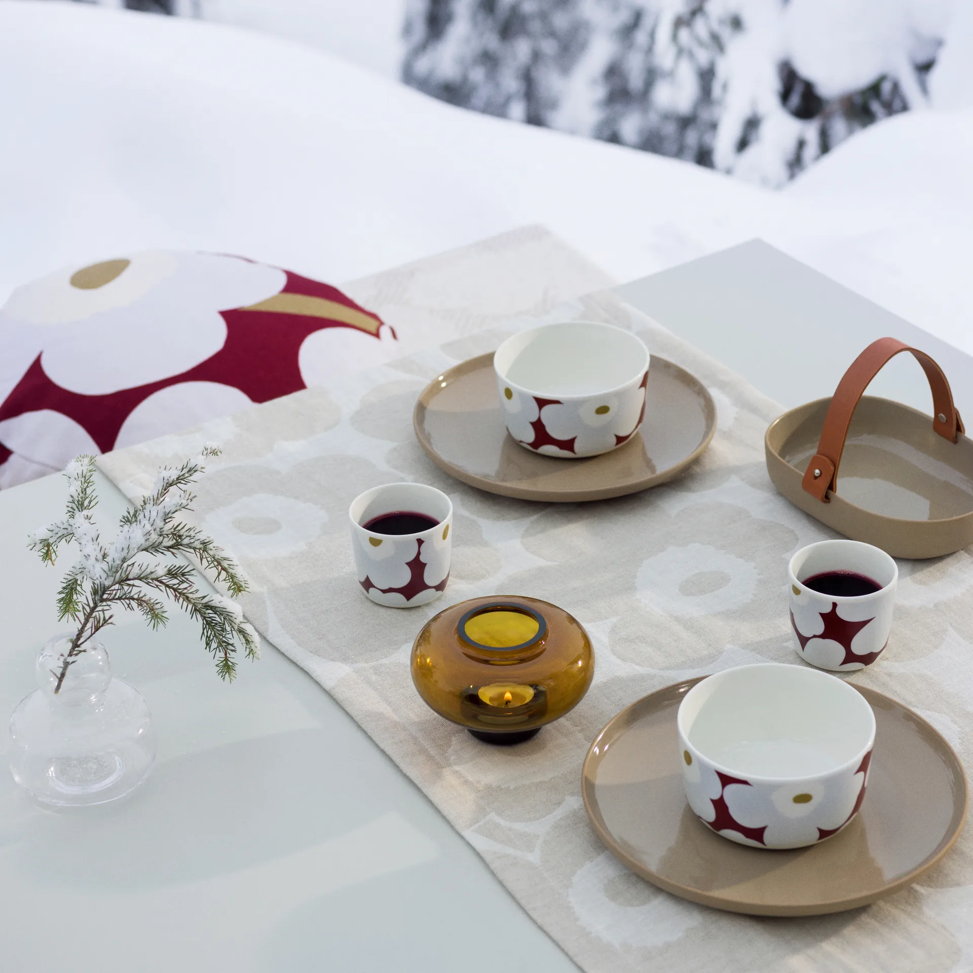 Bol de service Oiva Koppa Svaale, Terra Marimekko