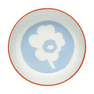 Bol Unikko 4 dl - White-light blue-orange red - Marimekko