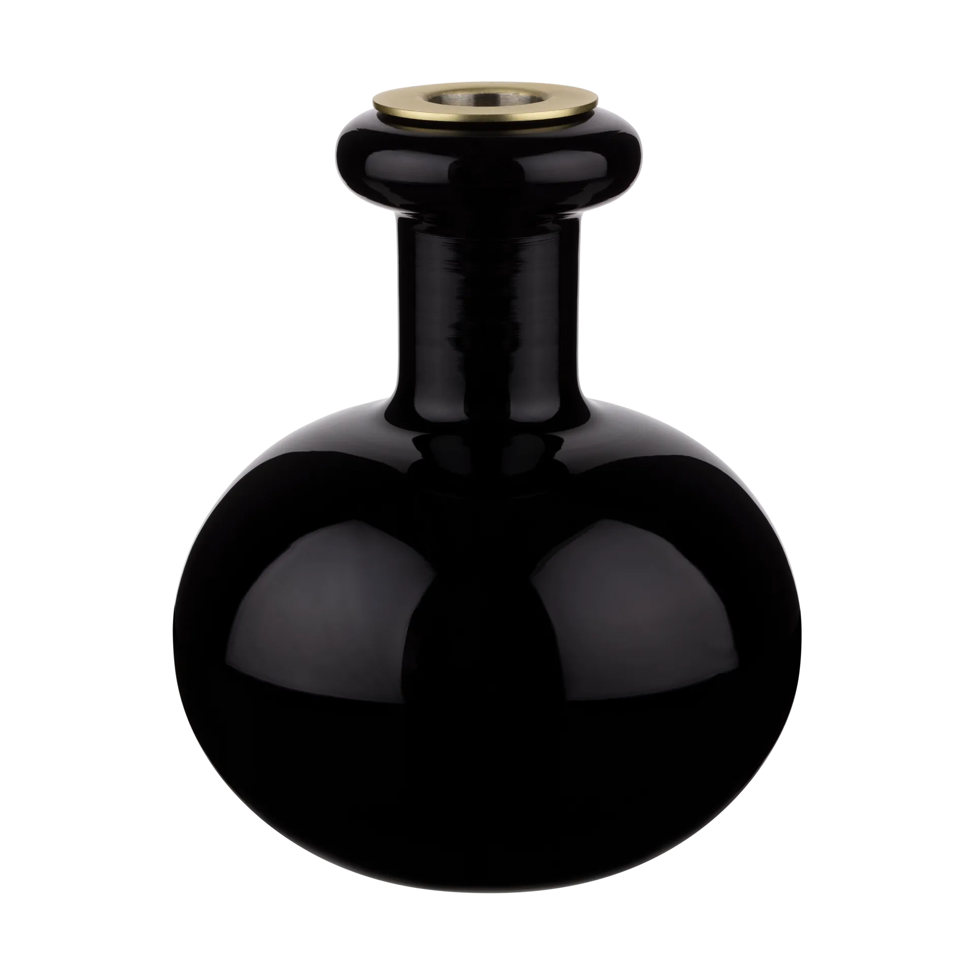 Bougeoir Butticula Ø12,5 cm, Black Marimekko